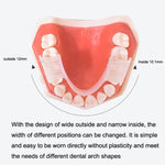 Y-Kelin Orthodontie Appareil Dentaire Simulation Silicone Gouttière Anti-Bruxisme Nocturne, Transparent