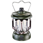 Lampe de tente rétro LED LH-B46, lumière de camping pratique avec charge USB, LH-B46 Noir, LH-B46 Blanc, LH-B46 Vert