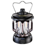 Lampe de tente rétro LED LH-B46, lumière de camping pratique avec charge USB, LH-B46 Noir, LH-B46 Blanc, LH-B46 Vert