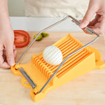 JA-958 Lunch Meat Ham Slicer Household Fruit Cutter Banana Sliced Kitchen Egg Cutter, JA-958 Ham Slicer (Yellow), JA-958 Ham Slicer (White)