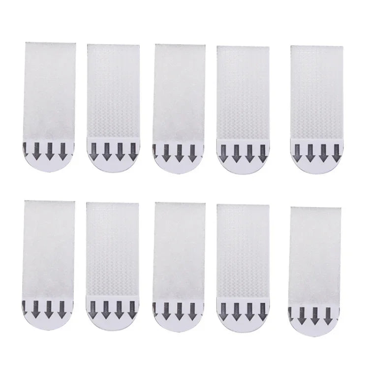 Bandes de suspension pour cadres photo avec crochet et boucle, 9,5x2cm, 4,5x1,7cm, 9,5x2cm