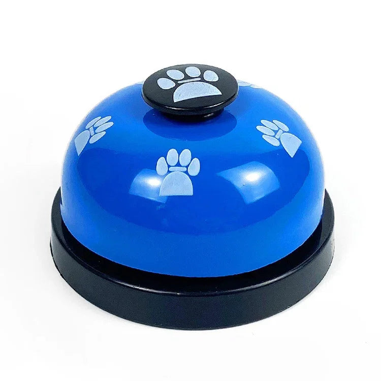 Jouets pour animaux de compagnie d'entraînement appelé Dîner Petite Cloche Empreinte Sonnette pour chien, 3pcs Clochette Jaune, 3pcs Clochette Rouge, 3pcs Clochette Rose, 3pcs Clochette Blanche, 3pcs Clochette Bleu Roi