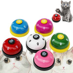 Jouets pour animaux de compagnie d'entraînement appelé Dîner Petite Cloche Empreinte Sonnette pour chien, 3pcs Clochette Jaune, 3pcs Clochette Rouge, 3pcs Clochette Rose, 3pcs Clochette Blanche, 3pcs Clochette Bleu Roi