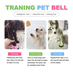 Jouets pour animaux de compagnie d'entraînement appelé Dîner Petite Cloche Empreinte Sonnette pour chien, 3pcs Clochette Jaune, 3pcs Clochette Rouge, 3pcs Clochette Rose, 3pcs Clochette Blanche, 3pcs Clochette Bleu Roi