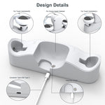 JYS OC003 Pour lunettes VR Meta Quest 2 Poignée chargeur magnétique, chargeur magnétique
