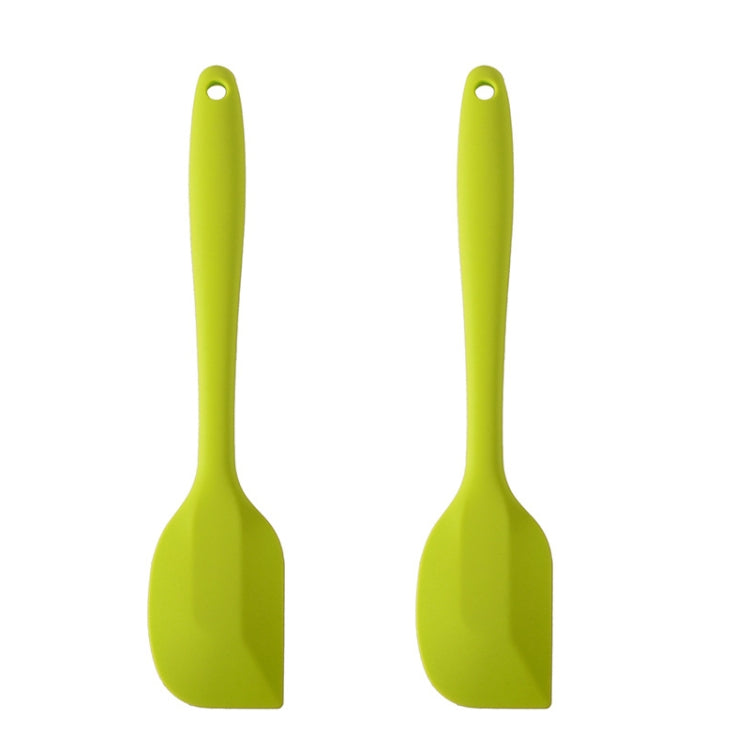 2 racloirs spatules en silicone intégrés, pour la crème et le chocolat, grand rouge, grand rose, grand jaune, grand bleu, grand noir, grand vert, grand violet, grand orange
