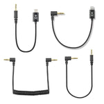 Pour câble adaptateur audio microphone Rode YICHUANG, 3,5mm vers 8 broches, 3,5mm vers Type-C, 3,5mm TRS vers TRS, 3,5mm TRS vers TRRS