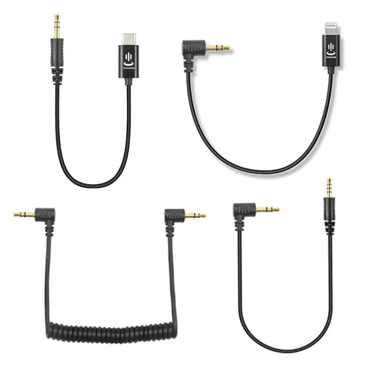 Pour câble adaptateur audio microphone Rode YICHUANG, 3,5mm vers 8 broches, 3,5mm vers Type-C, 3,5mm TRS vers TRS, 3,5mm TRS vers TRRS