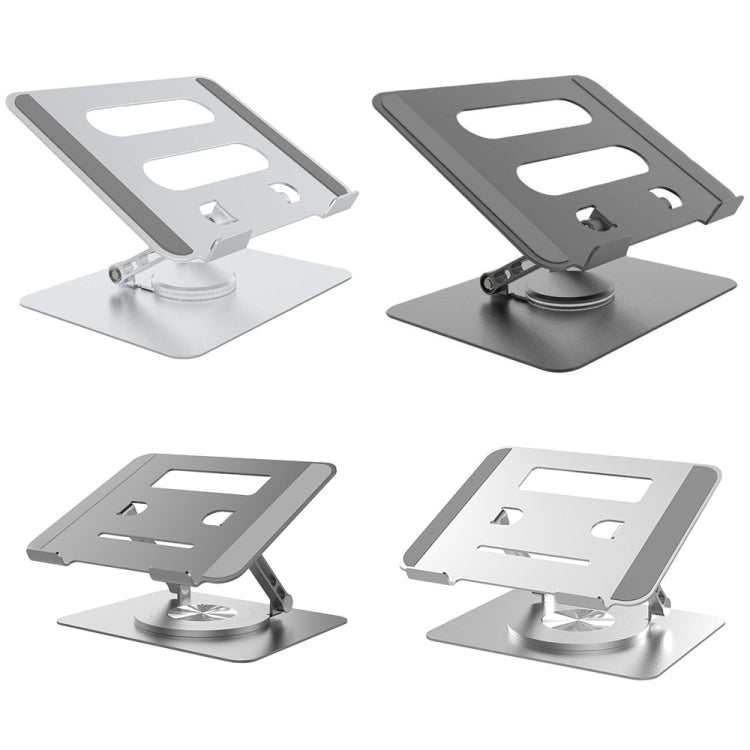 Support de Refroidissement Pliable et Rotatif Multifonctionnel pour Ordinateur Portable, Spéc. : SP-086 (Argent), SP-086 (Gris), SP-88 (Argent), SP-88 (Gris)