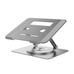 Support de Refroidissement Pliable et Rotatif Multifonctionnel pour Ordinateur Portable, Spéc. : SP-086 (Argent), SP-086 (Gris), SP-88 (Argent), SP-88 (Gris)