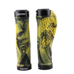 MZYRH 1 paire de poignées de guidon de vélo de montagne avec protections, MZYRH noir et blanc, MZYRH noir bleu, MZYRH blanc et bleu, MZYRH noir et jaune, MZYRH vert foncé, MZYRH noir et rouge