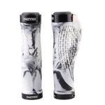 MZYRH 1 paire de poignées de guidon de vélo de montagne avec protections, MZYRH noir et blanc, MZYRH noir bleu, MZYRH blanc et bleu, MZYRH noir et jaune, MZYRH vert foncé, MZYRH noir et rouge