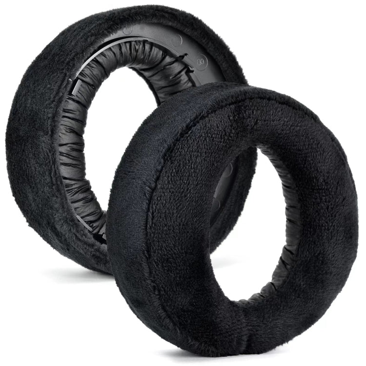 Pour coussinets de rechange de casque sans fil Sony PS5 Pulse 3D 2 pièces, velours, gris chiné, maillage alvéolé