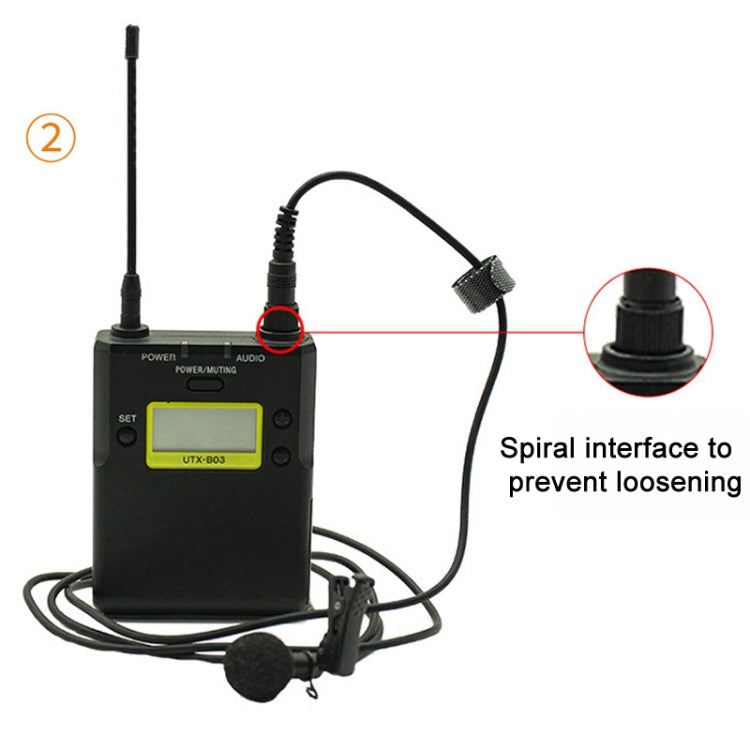 Pour microphone cravate sans fil SONY D11 D21 3,5mm avec clip col pour caméra, ECM-V1B