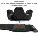 Accessoires de sangle pour tracker de jeu VR HTC Vive Tracker, Styles : sangles pour pieds/poignets, bandeau, ceinture, sangles pour paumes, 2 bracelets + 1 ceinture