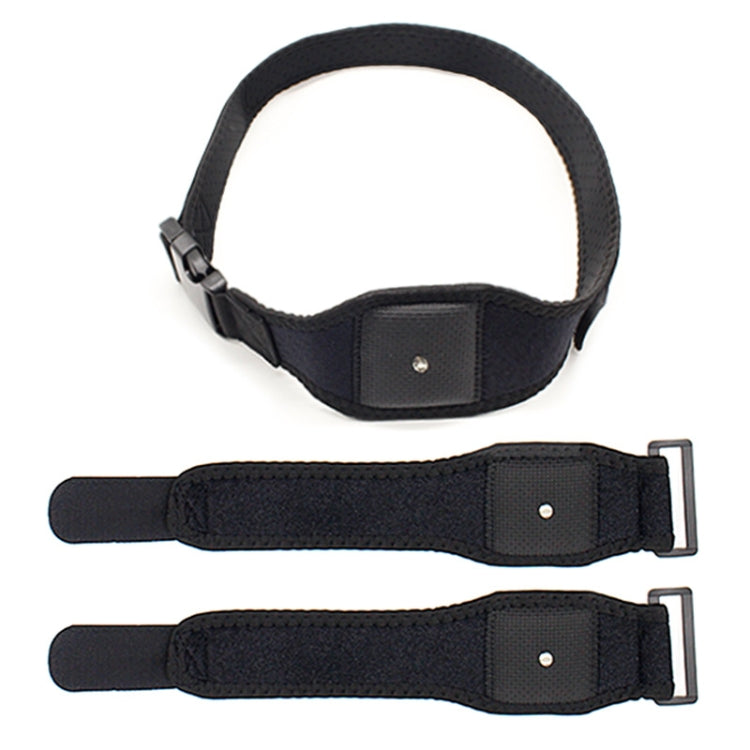 Accessoires de sangle pour tracker de jeu VR HTC Vive Tracker, Styles : sangles pour pieds/poignets, bandeau, ceinture, sangles pour paumes, 2 bracelets + 1 ceinture