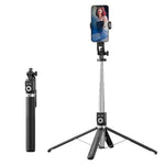 Perche à selfie Bluetooth pliable rotative à 360 degrés avec support pour live, spécifications : P220 TK (clip simple), P225 TK (clip simple)