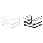 Support de rangement mural double couche sans perçage pour planches à découper de cuisine
