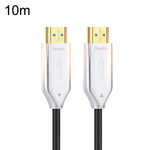 Câble de connexion moniteur ligne optique en fibre HDMI version 2.0 4K Ultra Haute Définition, longueurs : 10m, 15m, 20m, 25m, 30m, 35m, 40m, 50m, 60m avec arbre, 70m avec arbre, 80m avec arbre, 90m avec arbre, 100m avec arbre