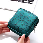 Sac de rangement portable pour serviettes hygiéniques grande capacité étanche XH8214, rose cerise XH8214, abricot XH8214, vert plante XH8214, noir XH8214, fluorescence XH8214, bleu ciel XH8214