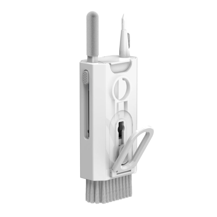 Q8 Nettoyeur Multifonction 8-en-1 Stylo de Nettoyage pour Casque, Clavier, Téléphone Portable, Blanc, Noir, Bleu