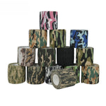Ruban adhésif camouflage extérieur non tissé auto-adhésif 4,5 m x 5 cm