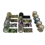 Ruban adhésif camouflage extérieur non tissé auto-adhésif 4,5 m x 5 cm