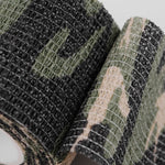 Ruban adhésif camouflage extérieur non tissé auto-adhésif 4,5 m x 5 cm