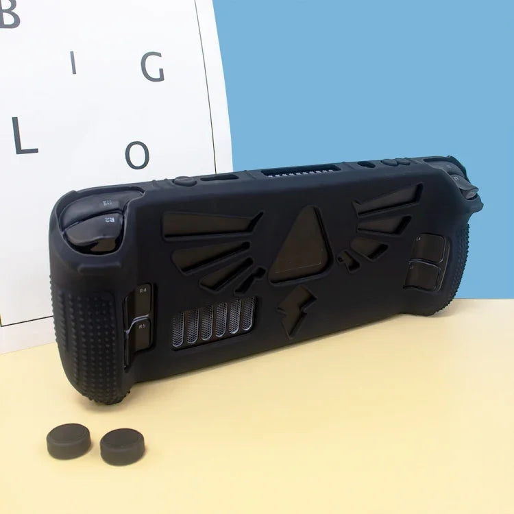 Étui de protection antidérapant en silicone pour consoles portables Steam Deck V V4-1 avec fonction support, V4-1 (noir), V4-1 (rouge), V4-1 (vert), V4-1 (bleu)