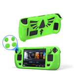 Étui de protection antidérapant en silicone pour consoles portables Steam Deck V V4-1 avec fonction support, V4-1 (noir), V4-1 (rouge), V4-1 (vert), V4-1 (bleu)