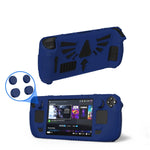 For Steam Deck V V4-1 Silicone Non-slip Protective Case for Pocket Consoles with Holder Function, V4-1(Green), V4-1(Blue), V4-1Black), V4-1(Red)