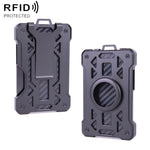 Pour portefeuille RFID antivol en métal avec porte-cartes AirTag 2e génération / AirTag 1re génération, ak-4 A Noir, ak-4 A Bleu, ak-4 A Argent, ak-4 A Gris, ak-4 B Noir, ak-4 B Argent, ak-4 B Bleu, ak-4 B Gris