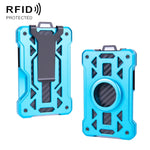 Pour portefeuille RFID antivol en métal avec porte-cartes AirTag 2e génération / AirTag 1re génération, ak-4 A Noir, ak-4 A Bleu, ak-4 A Argent, ak-4 A Gris, ak-4 B Noir, ak-4 B Argent, ak-4 B Bleu, ak-4 B Gris