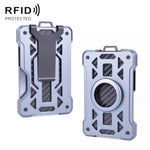 Pour portefeuille RFID antivol en métal avec porte-cartes AirTag 2e génération / AirTag 1re génération, ak-4 A Noir, ak-4 A Bleu, ak-4 A Argent, ak-4 A Gris, ak-4 B Noir, ak-4 B Argent, ak-4 B Bleu, ak-4 B Gris