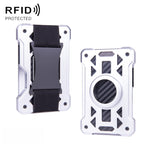 Pour portefeuille RFID antivol en métal avec porte-cartes AirTag 2e génération / AirTag 1re génération, ak-4 A Noir, ak-4 A Bleu, ak-4 A Argent, ak-4 A Gris, ak-4 B Noir, ak-4 B Argent, ak-4 B Bleu, ak-4 B Gris