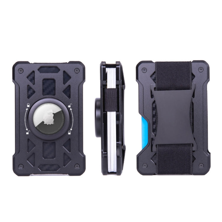 Pour portefeuille RFID antivol en métal avec porte-cartes AirTag 2e génération / AirTag 1re génération, ak-4 A Noir, ak-4 A Bleu, ak-4 A Argent, ak-4 A Gris, ak-4 B Noir, ak-4 B Argent, ak-4 B Bleu, ak-4 B Gris