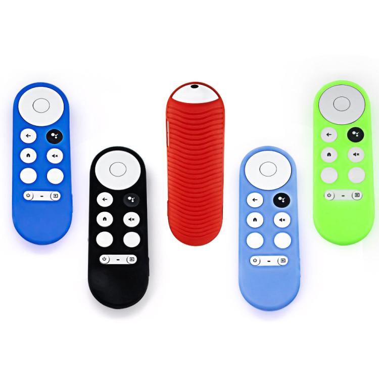 Pour coque de protection antichute en silicone pour télécommande Google Chromecast 2020 Y16, Y16 (Bleu Lumineux), Y16 (Noir), Y16 (Rouge), Y16 (Bleu), Y16 (Vert Lumineux)