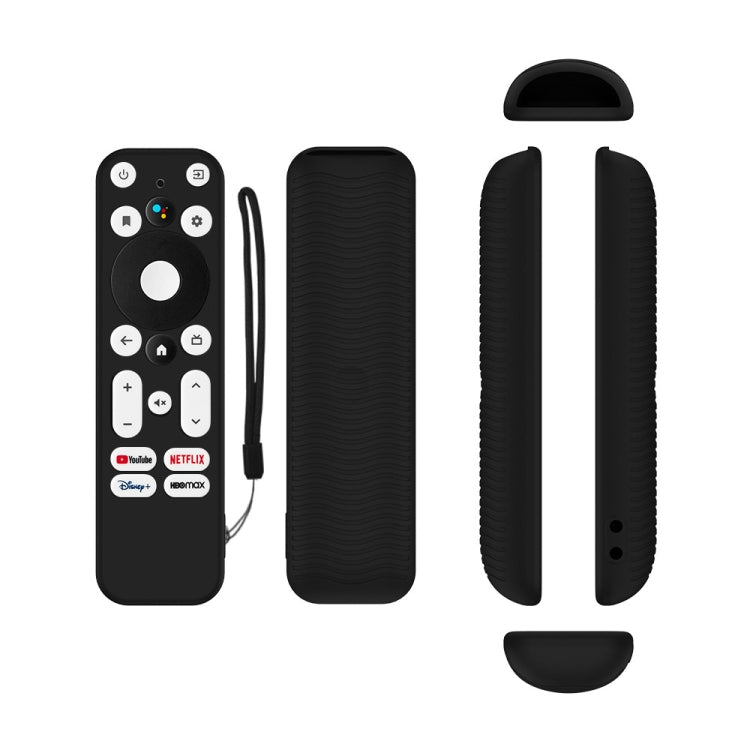 Y55 Pour ONN Android TV 4K UHD Appareil de Streaming Housse de Télécommande en Silicone Anti-Chute