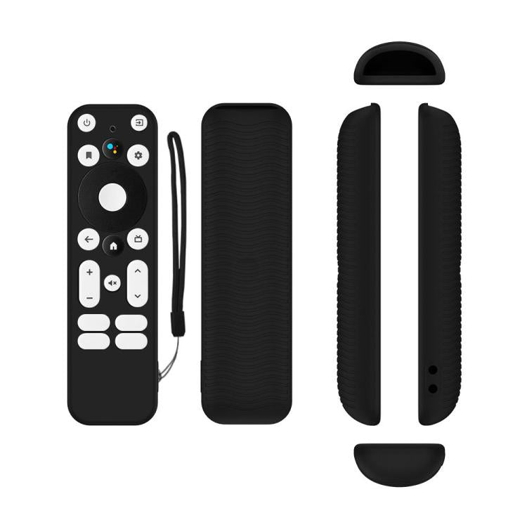 Y55 Pour ONN Android TV 4K UHD Appareil de Streaming Housse de Télécommande en Silicone Anti-Chute