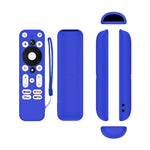 Y55 Pour ONN Android TV 4K UHD Appareil de Streaming Housse de Télécommande en Silicone Anti-Chute