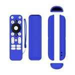Y55 Pour ONN Android TV 4K UHD Appareil de Streaming Housse de Télécommande en Silicone Anti-Chute