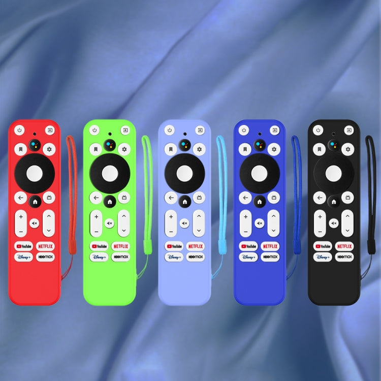 Y55 Pour ONN Android TV 4K UHD Appareil de Streaming Housse de Télécommande en Silicone Anti-Chute