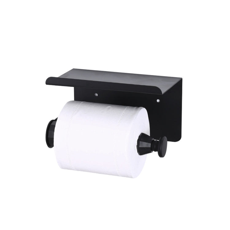 Porte-serviettes en papier à amortissement en acier inoxydable, support de rouleau de papier sans perforation, Style 2