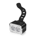 Lampe de vélo LED rechargeable USB pour extérieur, style : lumière avant, feu arrière, lumière avant + feu arrière