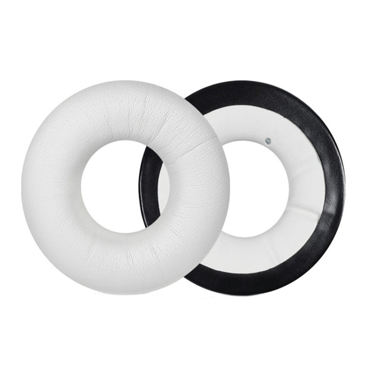 1 paire de housses d'écouteurs en éponge pour Sennheiser HD25-1II/25/25SP/25SP-II, noir, rouge, jaune, bleu, blanc, noir froissé