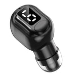Écouteurs intra-auriculaires invisibles Bluetooth M5 avec affichage numérique, M5 Noir, M5 Blanc, M5 Couleur Chair, M5 Rose, M5 Vert