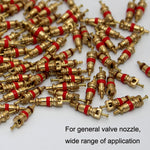 10pcs /Set Valve Core Gas Needle Car Tires Universal Vacuum Tire Exhaust Valve