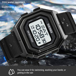 SKMEI 1875 Men Outdoor Electronic Watch Timing Multi-Functional Watch, Style:, 1875 Steel Band Black Machine, 1875 Silicone Band White Machine, 1875 Silicone Band Black Machine, 1875 Steel Band White Machine
