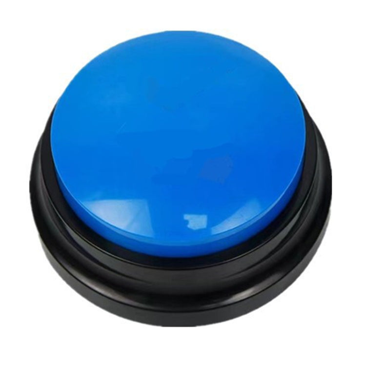 Bouton de communication pour animaux : boîte vocale pour chien, enregistreur vocal. Style : modèle d'enregistrement. Couleurs : rouge, rose, jaune, bleu lac, blanc, bleu foncé, bleu clair, vert, violet, rouge, orange.