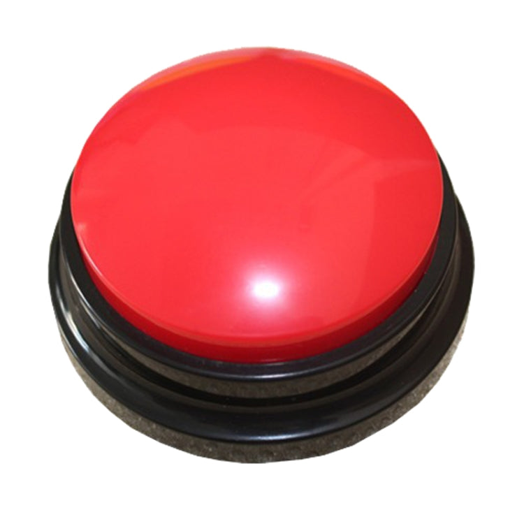 Bouton de communication pour animaux : boîte vocale pour chien, enregistreur vocal. Style : modèle d'enregistrement. Couleurs : rouge, rose, jaune, bleu lac, blanc, bleu foncé, bleu clair, vert, violet, rouge, orange.
